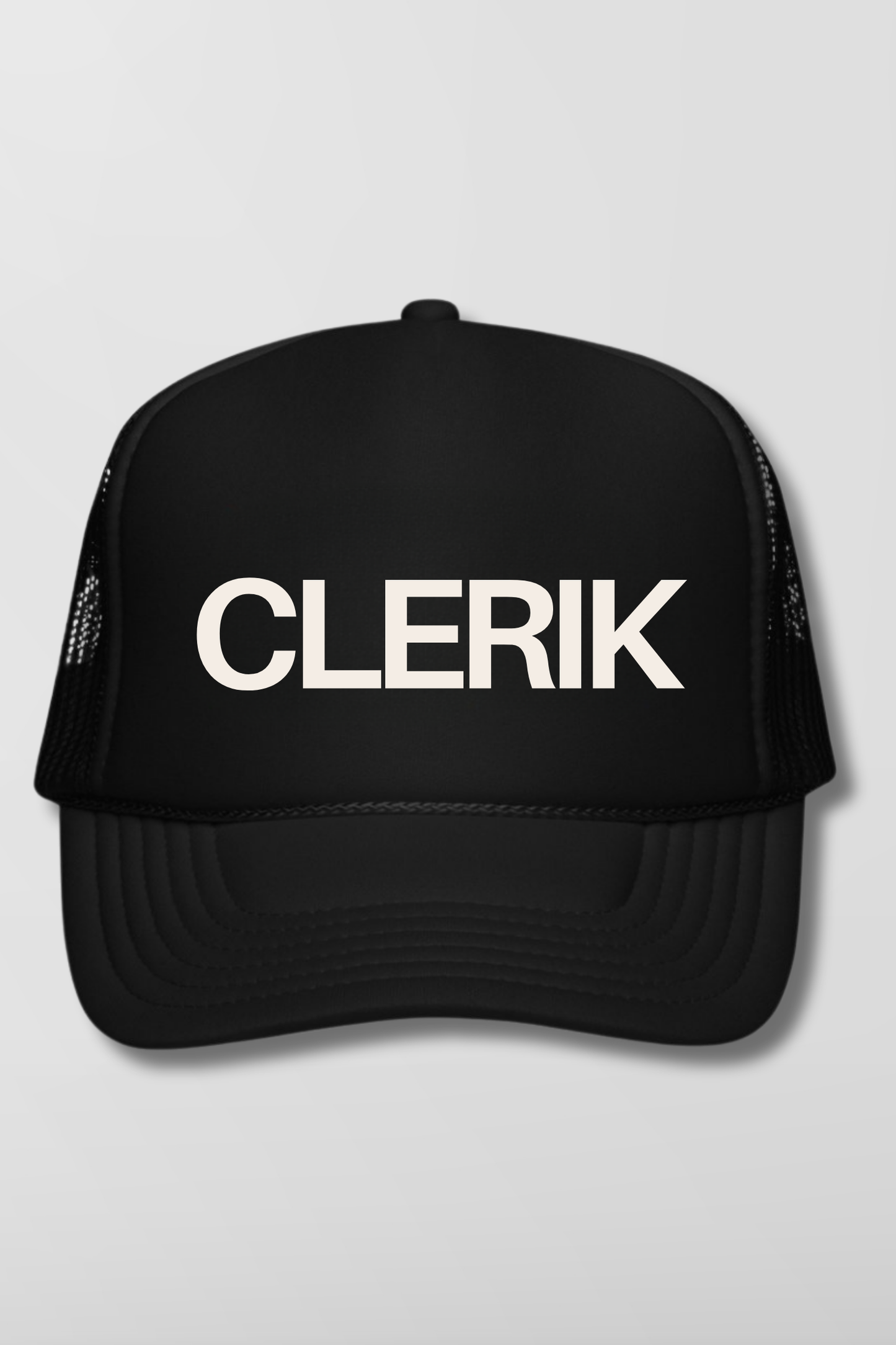 CLERIK Word Mark Foam Trucker