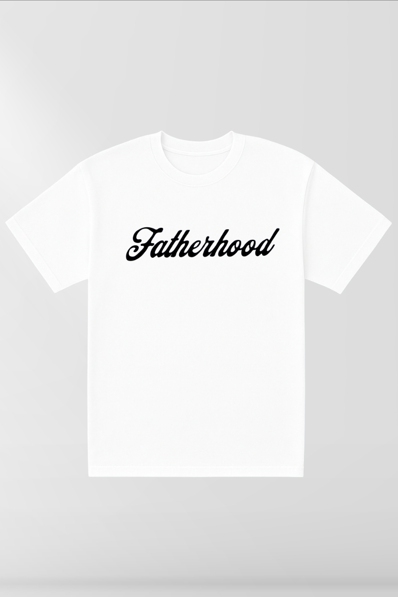 Fatherhood on Cream Box Tee