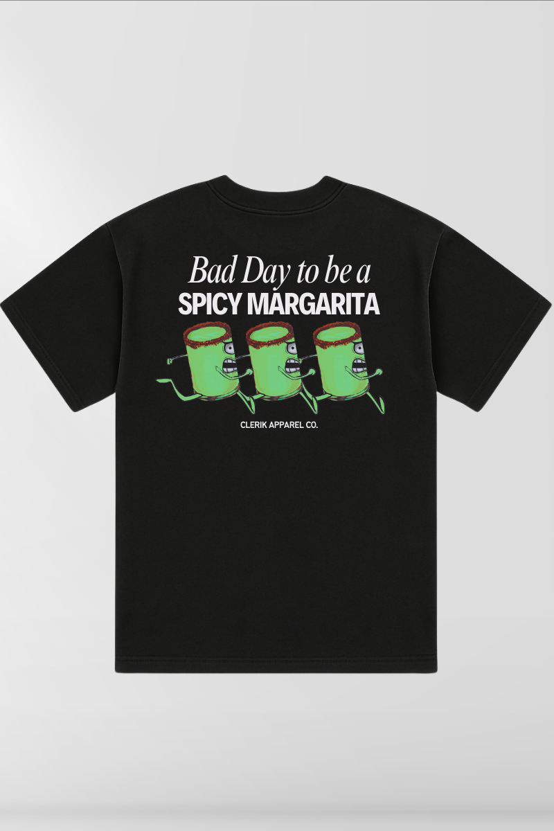Bad Day to be a Spicy Margarita on Black Box Tee