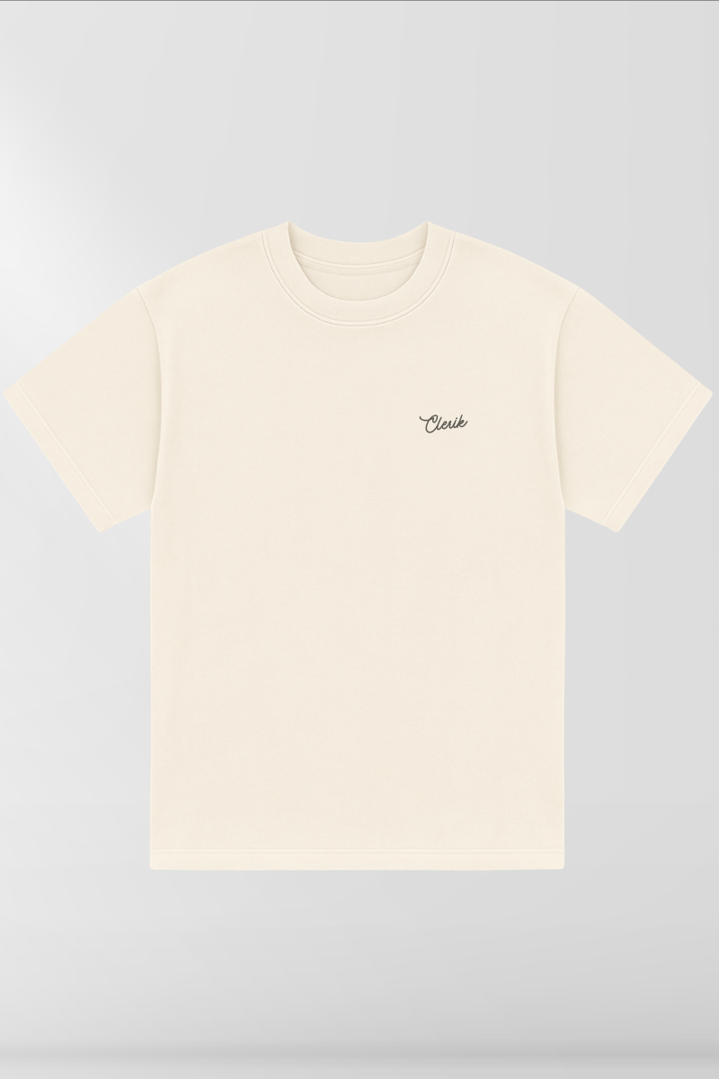 Believe on Cream Box Tee – Clerik