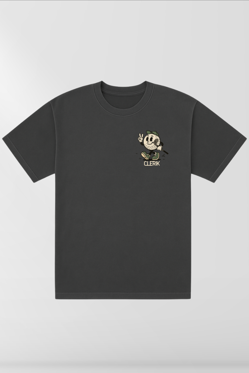 Daddy-O Golf Club on Vintage Black Box Tee – Clerik Daddy-O Golf Club on Vintage Black Box Tee – Clerik